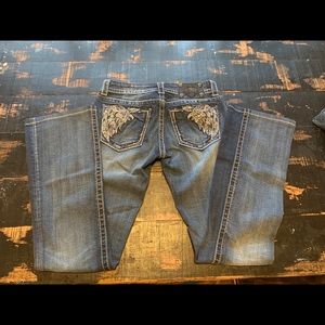 women’s Miss Me jeans boot cut 27